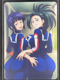 [x]Amazon | ・僕のヒーローアカデミア ヒロアカ 裏面 セクシーカード ID204 耳郎響香 八百万百 海外製 ACG | アニメ・萌え ...