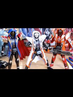 [x]ダークゴーストがムゲン魂に！プレバン限定 GCPB02 仮面ライダーダークゴースト & ナポレオン & ダーウィンゴーストセット レビュー ...