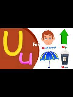 [x]Words That Start with Letter U + More Kids Learning Videos - YouTube