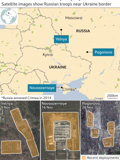 [x] ロシアはウクライナを侵攻するのか 現状について数々の疑問 - BBCニュース