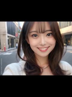 [x]街中を歩く笑顔の女性モデル Stock Video | Adobe Stock