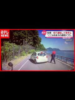 [x]【あおり運転】急停止して罵声「ここはおまえの道路か」ドライブレコーダーが捉えた危険運転の瞬間(2021年7月21日放送「news every ...