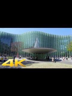 [x]Nogizaka station to The National Art Center, Tokyo on foot - Long Take ...
