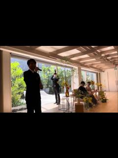 [x]友達の結婚式にて山本譲二さんの「花も嵐も」歌いました。 - YouTube