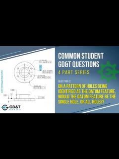 [x]Common GD&T Student Questions: A Pattern of Holes as a Datum Feature ...