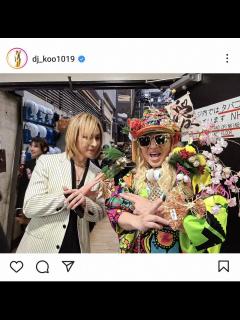 [x]DJ KOO公式インスタグラム（＠dj_koo1019）から ― スポニチ Sponichi Annex 芸能