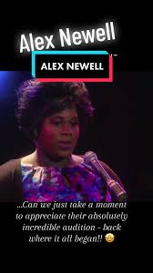 From all those years ago, to the very present day - Alex Newell ...