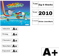 Animated Report Card - Zig And Sharko by Ptbf2002 on DeviantArt